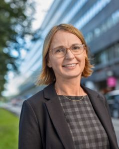 Karin Grönvall, riksbibliotekarie (foto: Jann Lipka)